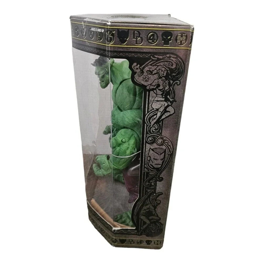 Marvel Legends Icons Green HULK- 12 Inch Action Figure- BOOK AND‎ BOX SEALED